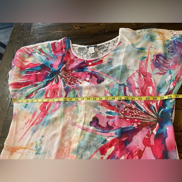 Deb White Lace Fabric - Picture 4 of 6